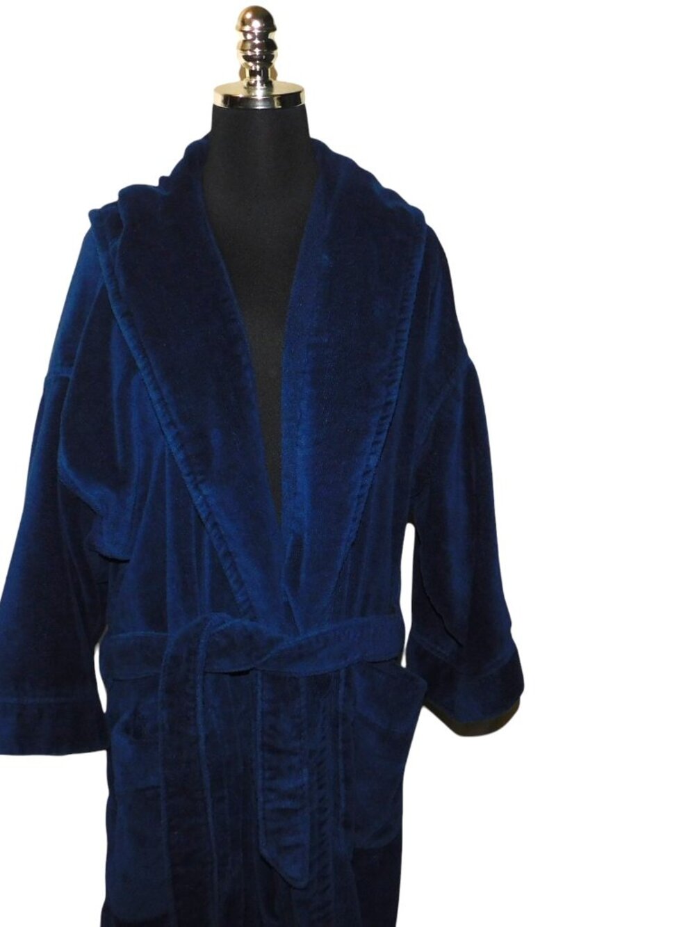 Christian Dior Monsieur 100% Cotton Made In Brazil Luxury Robe One Size W/ Hood - Picture 3 of 10